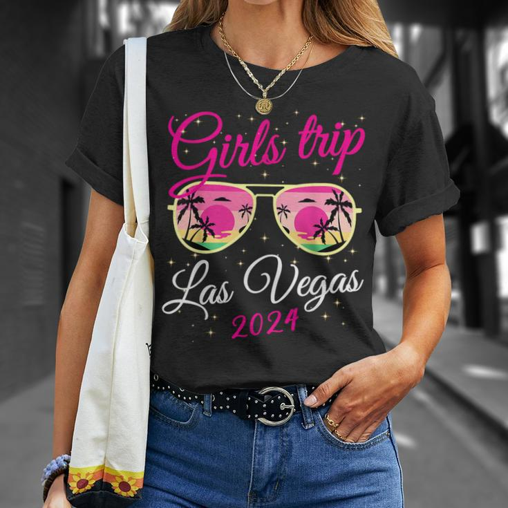 Las Vegas Girls Trip 2024 Girls Weekend Party Friend Match T-Shirt Gifts for Her