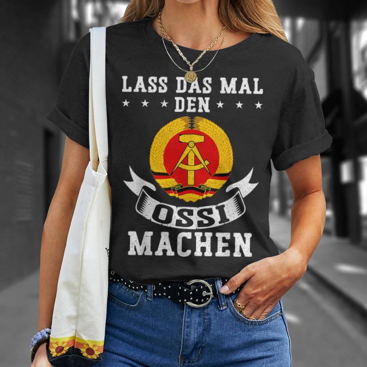 Lass Das Mal Den Ossi Machen T-Shirt Geschenke für Sie