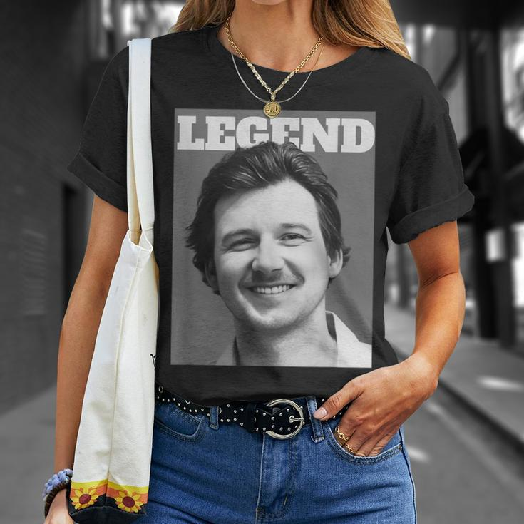 Last Night Hot Of Morgan Shot April 2024 Legend T-Shirt Gifts for Her