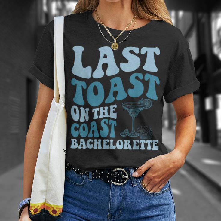 Last Toast On The Coast Margarita Beach Bachelorette Party T-Shirt Gifts for Her