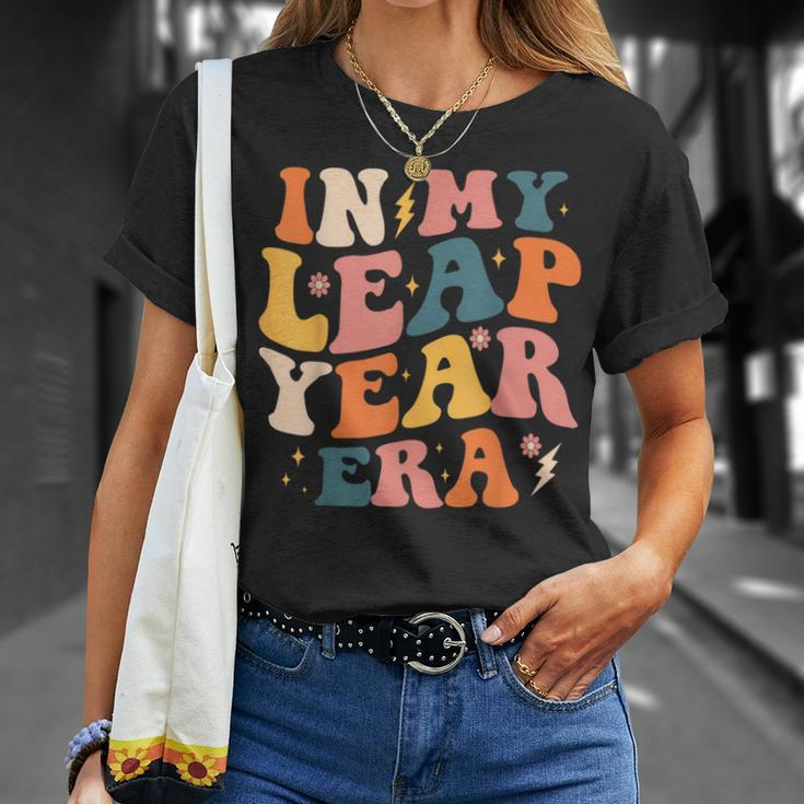 In My Leap Year Era Leap Year 2024 Birthday Retro T-Shirt Gifts for Her