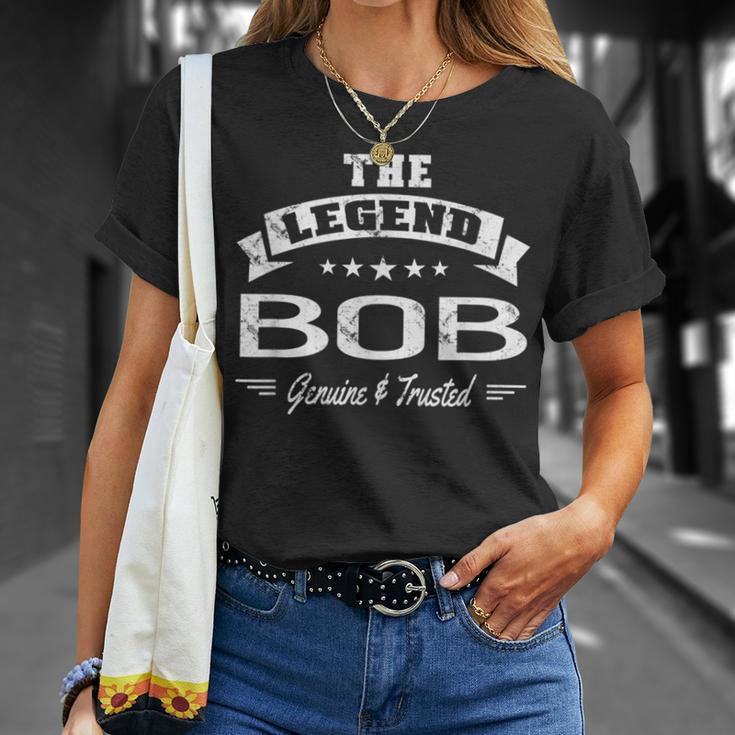 The Legend Bob First Name For Men T-Shirt Gifts for Her