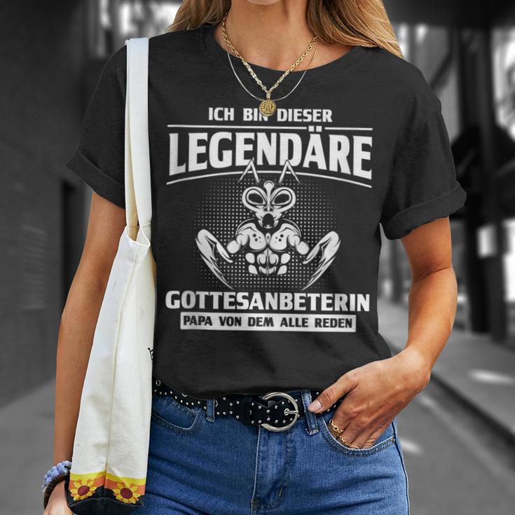 Legendäre Gottesanbeterin Papa Entomologen T-Shirt Geschenke für Sie