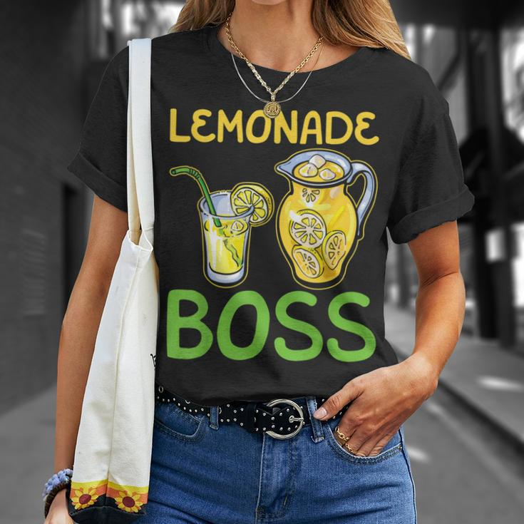 Lemon Boss Juice Stand T-Shirt Gifts for Her