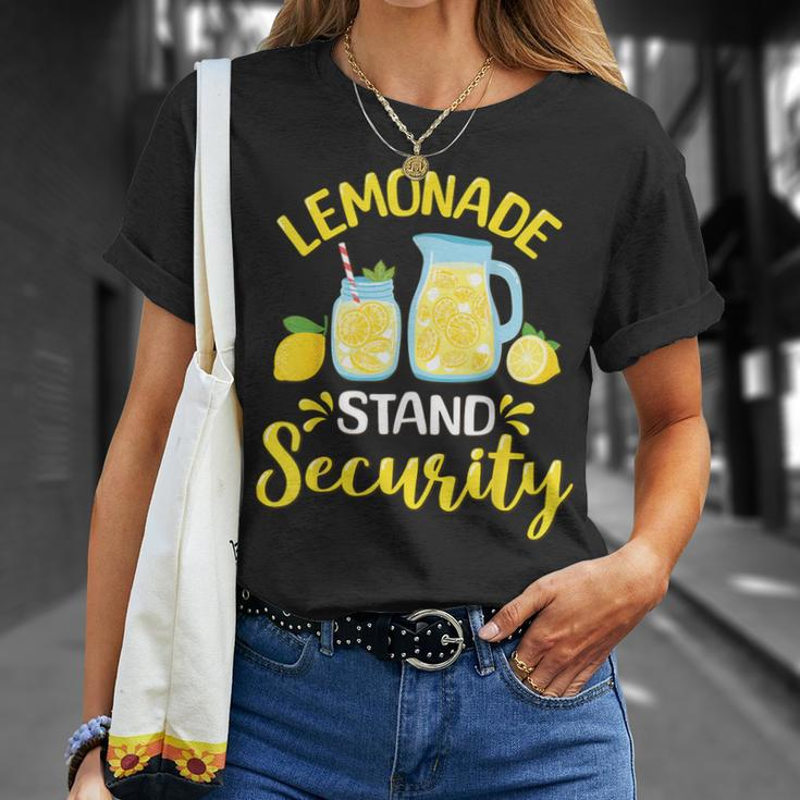 Lemonade Stand Security T-Shirt Gifts for Her