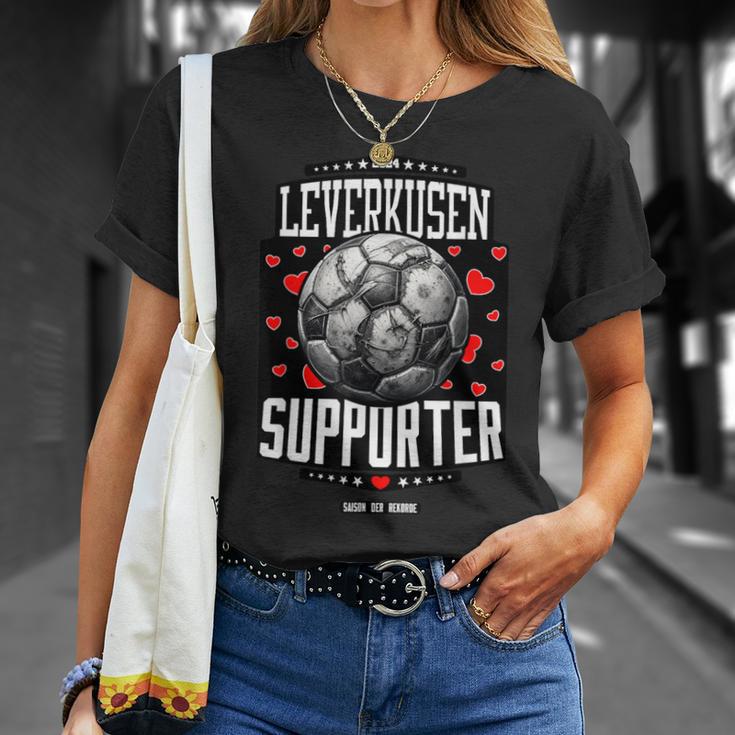 Leverkusen Supporter Saison Der Rekorde Fan T-Shirt Geschenke für Sie