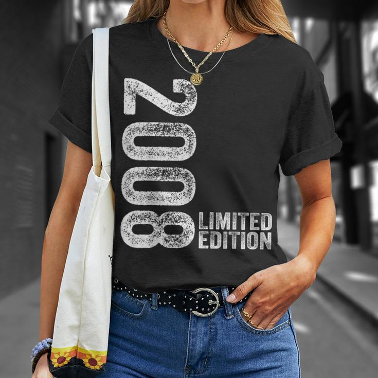 Limited Edition 2008 Boy 16 Years Vintage 16Th Birthday T-Shirt Gifts for Her
