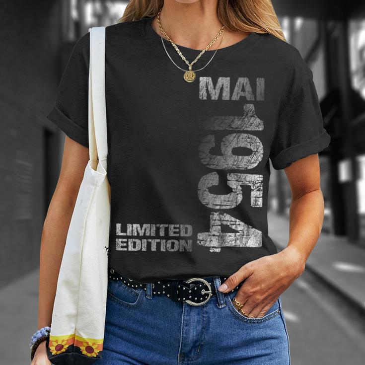 Limited Edition Mai 1954 Mann Frau 70 Geburtstag T-Shirt Geschenke für Sie