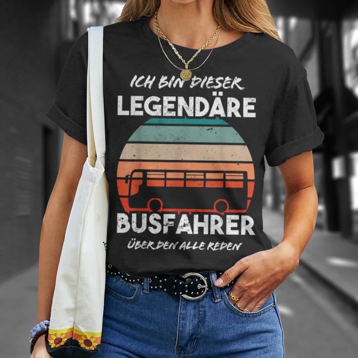 Line Bus Best Bus Driver T-Shirt Geschenke für Sie