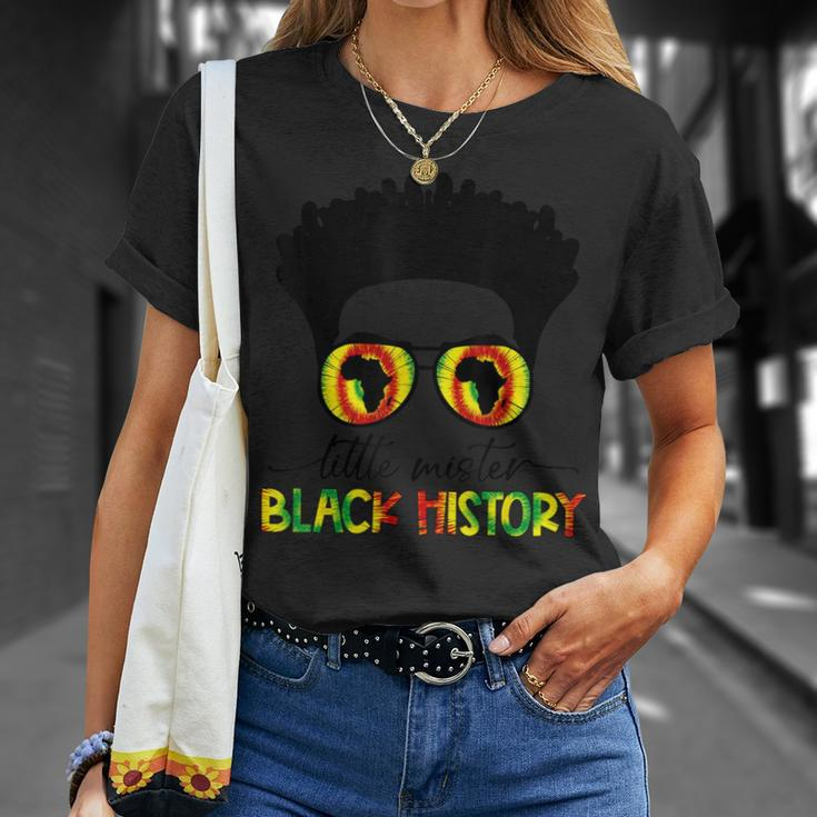 Little Mister Black History Month Boys Kid African Toddler T-Shirt Gifts for Her