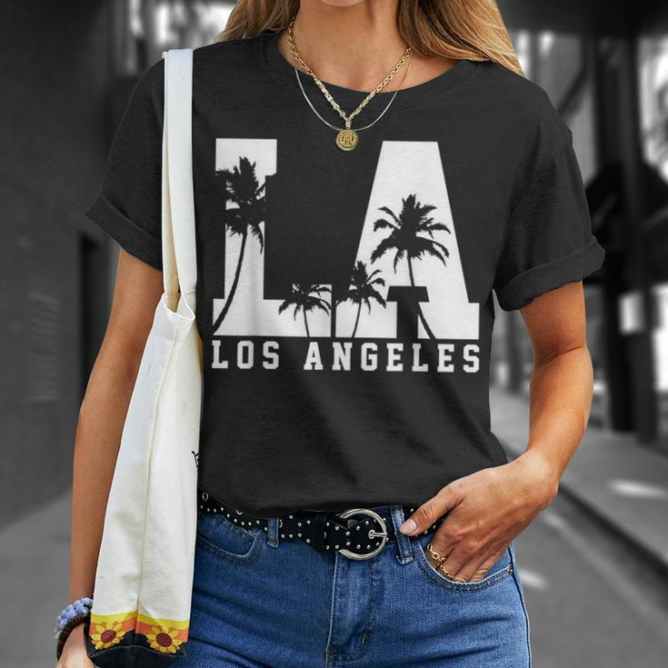 Los Angeles La California Usa America Souvenir T-Shirt Geschenke für Sie