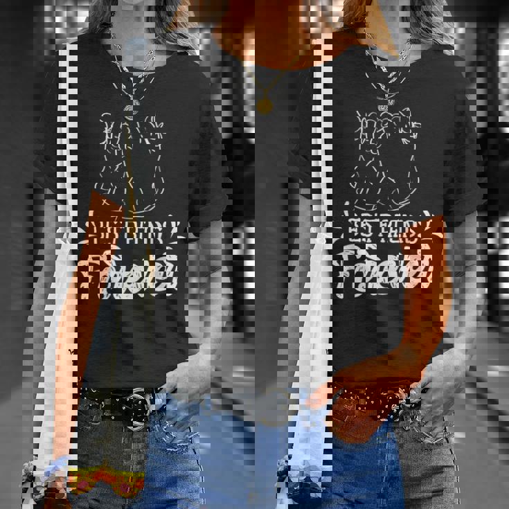Los Mejores Amigos Para Siempre Amigo Amigo Amistad Camiseta unisex Regalos para ella