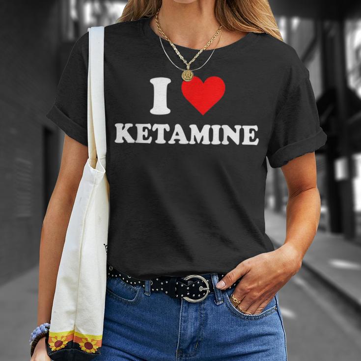 I Love Ketamin T-Shirt Geschenke für Sie