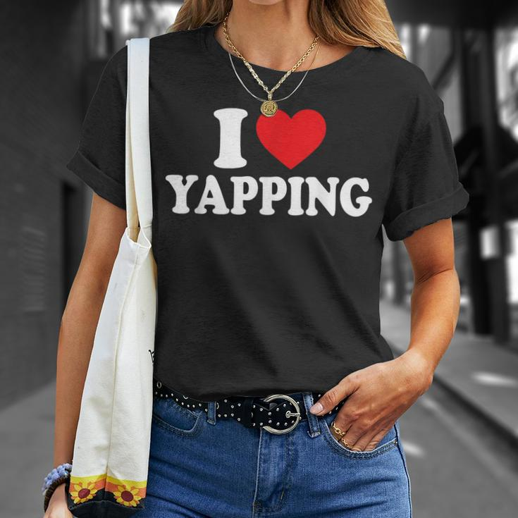 I Love Yapping I Heart Yapping T-Shirt Gifts for Her