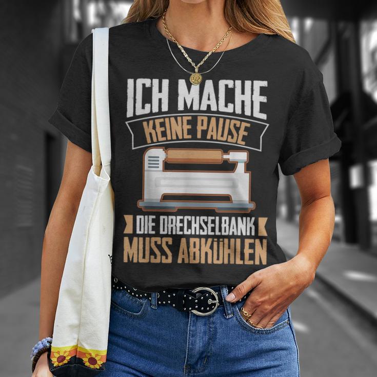 Lustiger Drechsel Spruch Drechseln Drechselbank Woodturning S T-Shirt Geschenke für Sie