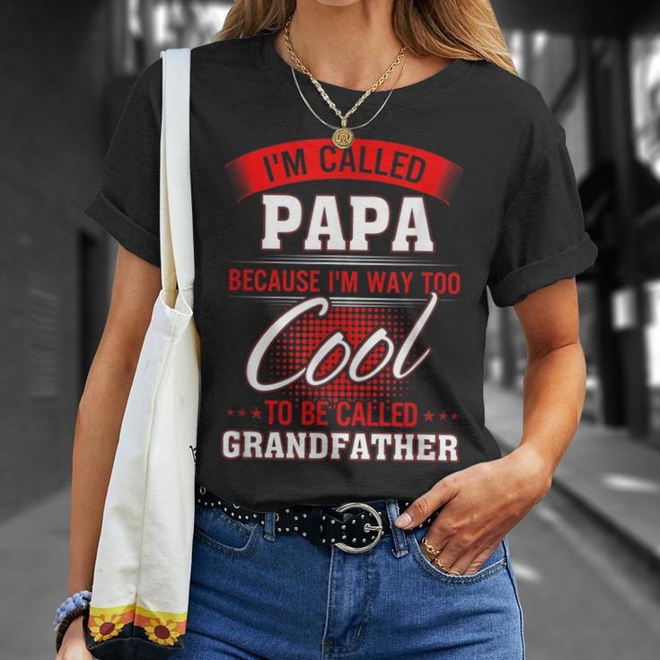 Lustiges Geschenk Für Papa I'm Called Papa T-Shirt Geschenke für Sie