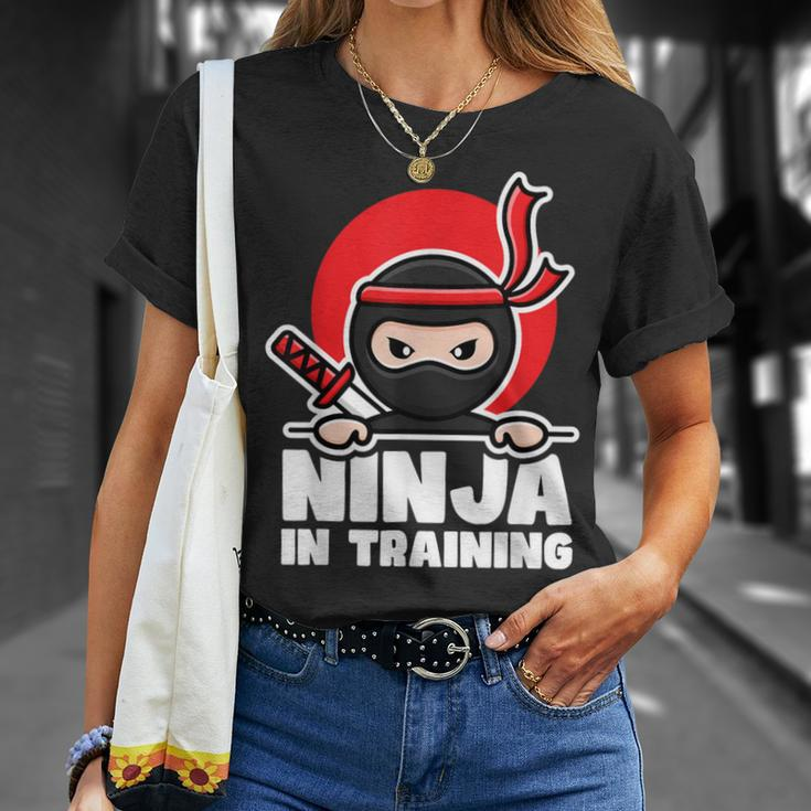 Lustiges Ninja Kampfsport Kinder T-Shirt Geschenke für Sie