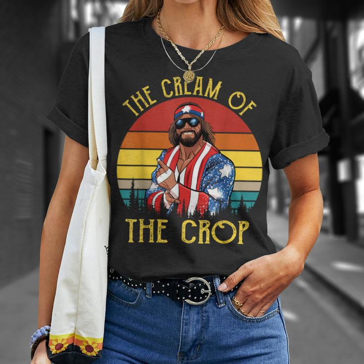 Macho-The Cream Of The Crop Wrestling Retro Vintage T-Shirt Gifts for Her