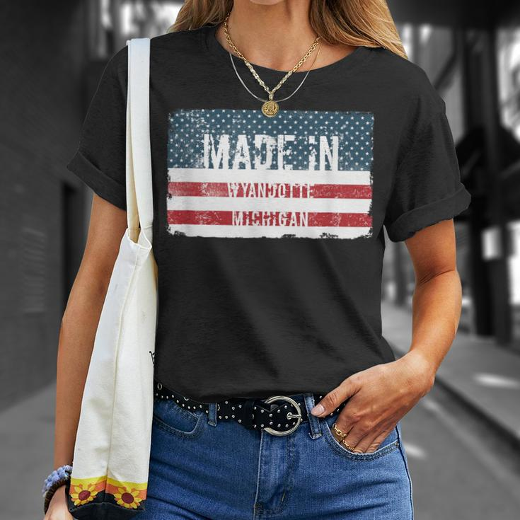 Made In Wyandotte Michigan T-Shirt Gifts for Her