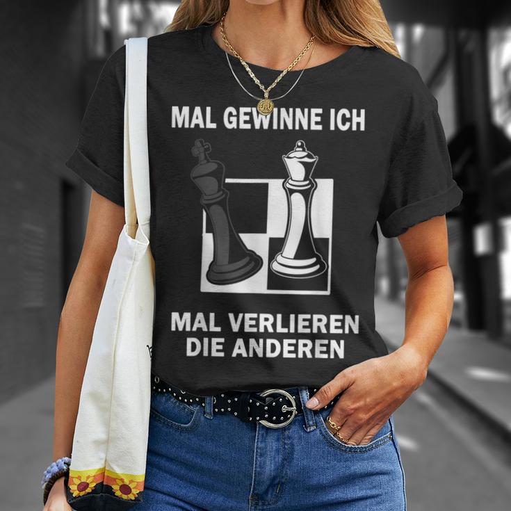 Mal Gewinne Ich Mal Verlieren Die Anderen Chess Chess Game T-Shirt Geschenke für Sie