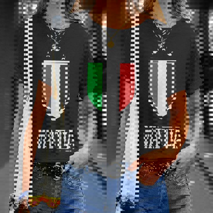 Mantova Italia Italiana Italia Camiseta unisex Regalos para ella