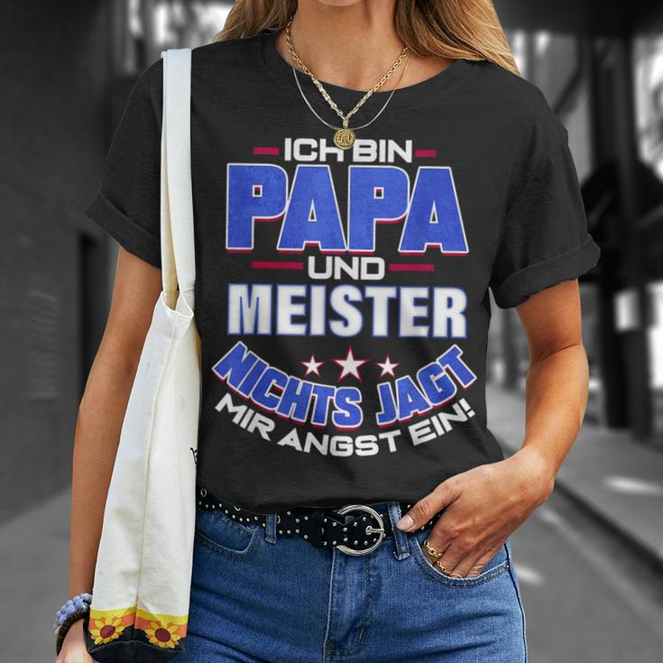 Master Graduation Dad Master Letter Meistertestung T-Shirt Geschenke für Sie