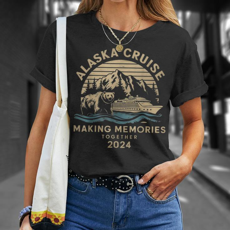 Matching Family Friends And Group Alaska Cruise 2024 T-Shirt Gifts for Her