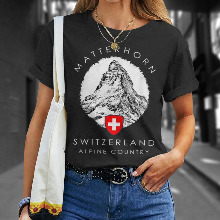 Matterhorn Switzerland Xo4u Original T-Shirt Geschenke für Sie