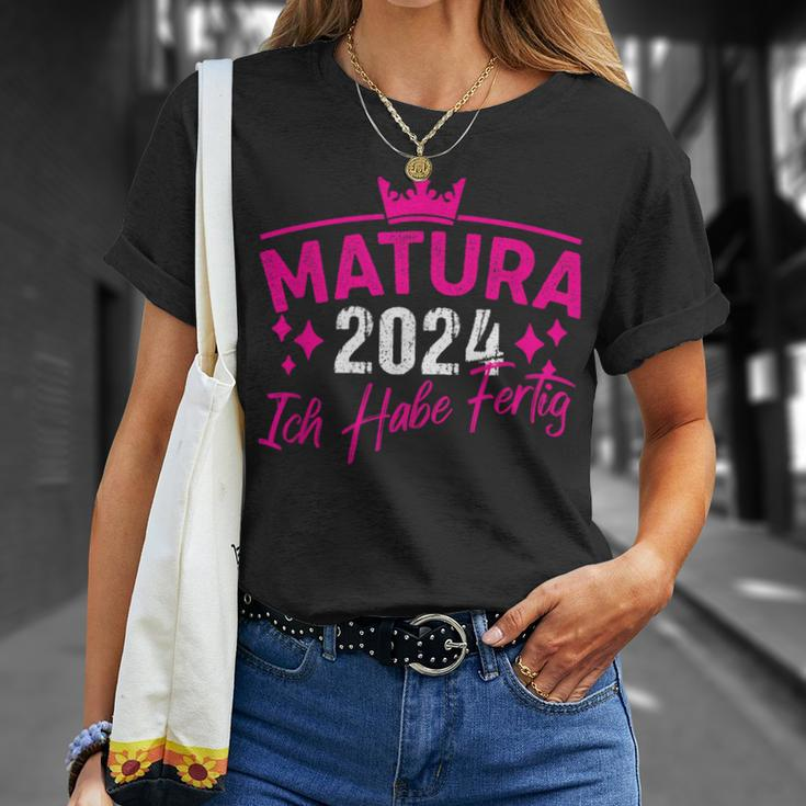 Matura 2024 Ich Habe Fertig Matura 2024 T-Shirt Geschenke für Sie