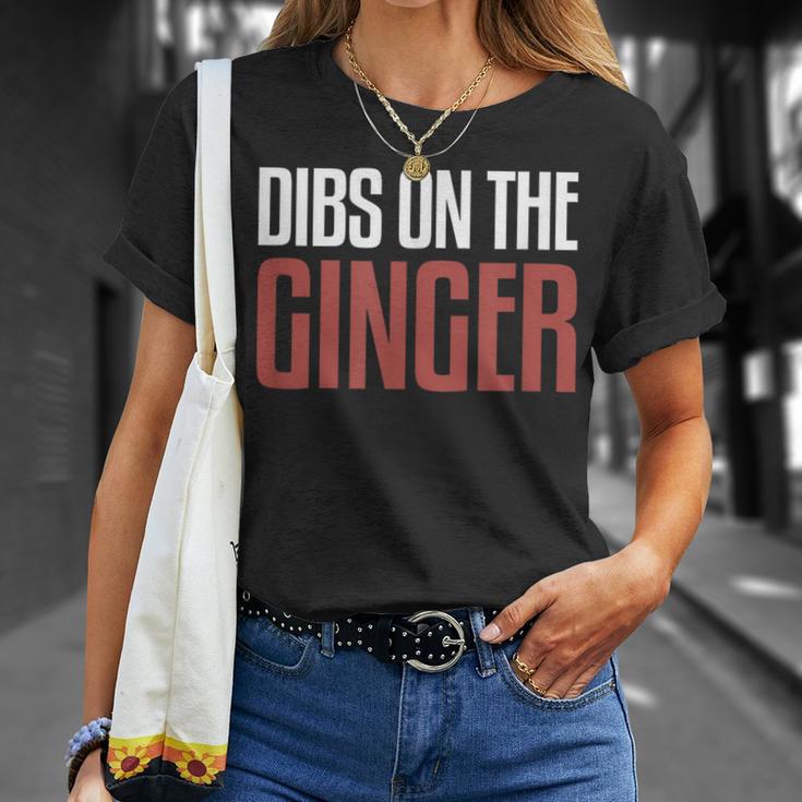 Mc1r Dibs On The Ginger Redhead T-Shirt Gifts for Her