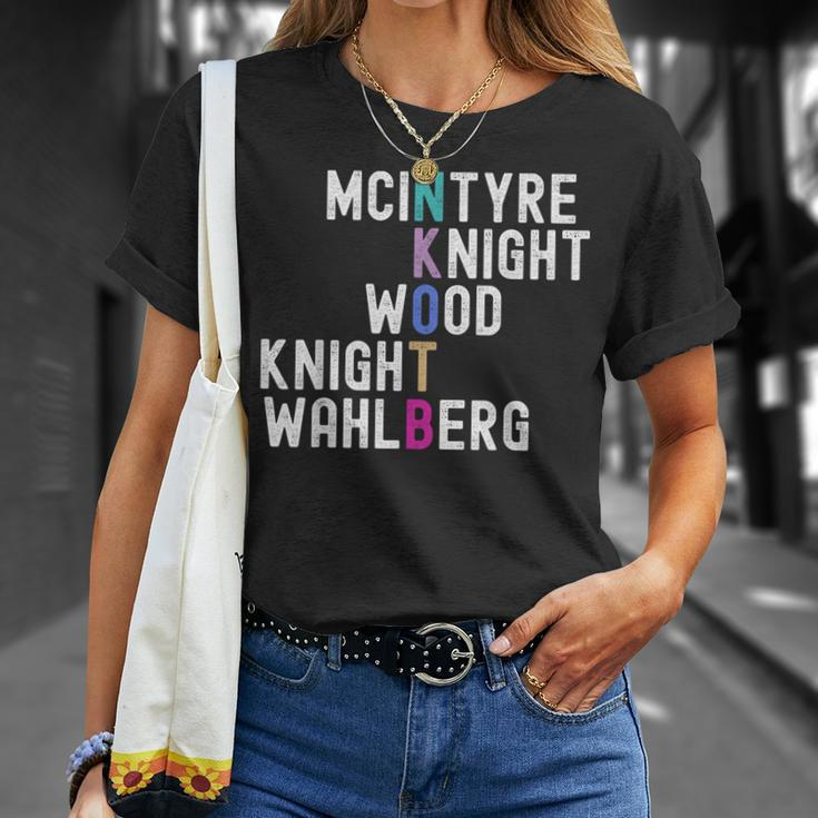 Mcintyre Knight Wood Knight Wahlberg T-Shirt Gifts for Her