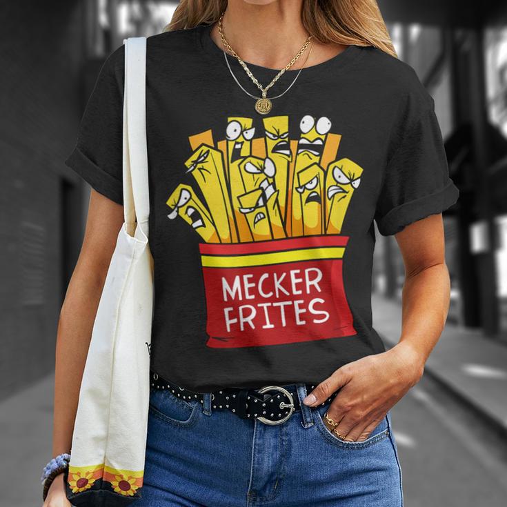 Mecker Frites Meckerfritze Scolding Fries T-Shirt Geschenke für Sie