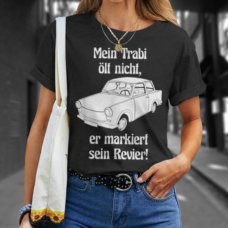 Mein Trabi Ölt Nicht Er Markiert Sein Revier 601 Deluxe Ifa S T-Shirt Geschenke für Sie