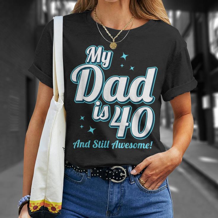 Meinater Ist 40 Jahre Alt Papa Alles Gute Zum 40 Geburtstag Papa T-Shirt Geschenke für Sie