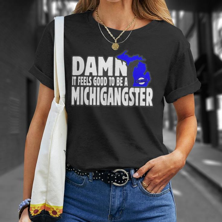 Michigangster Michigan Pride Pure Michigan T-Shirt Gifts for Her