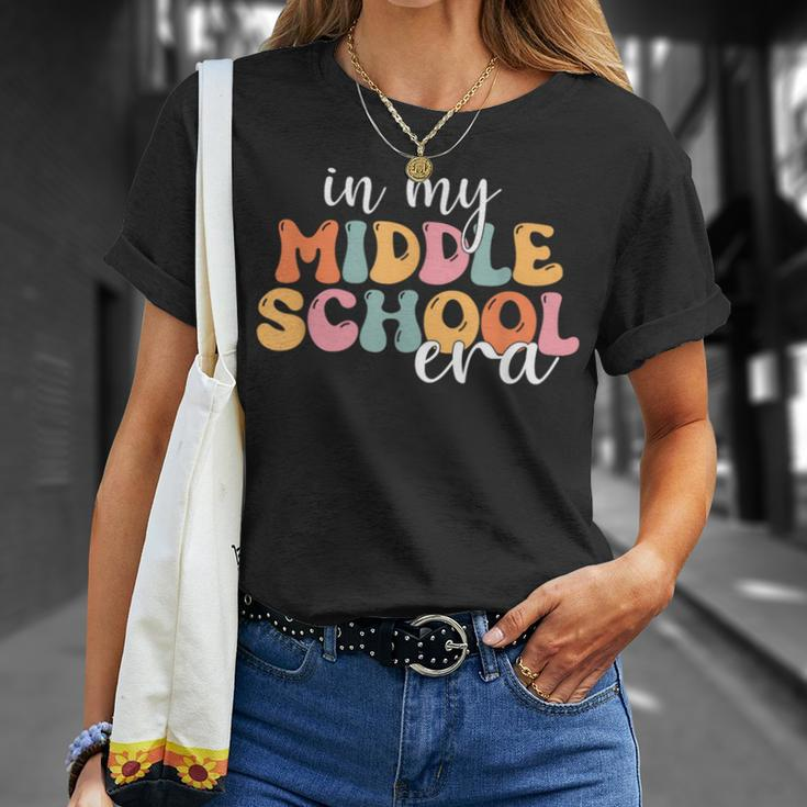 In My Middle School Era Back To School Outfits For Teacher T-Shirt Gifts for Her
