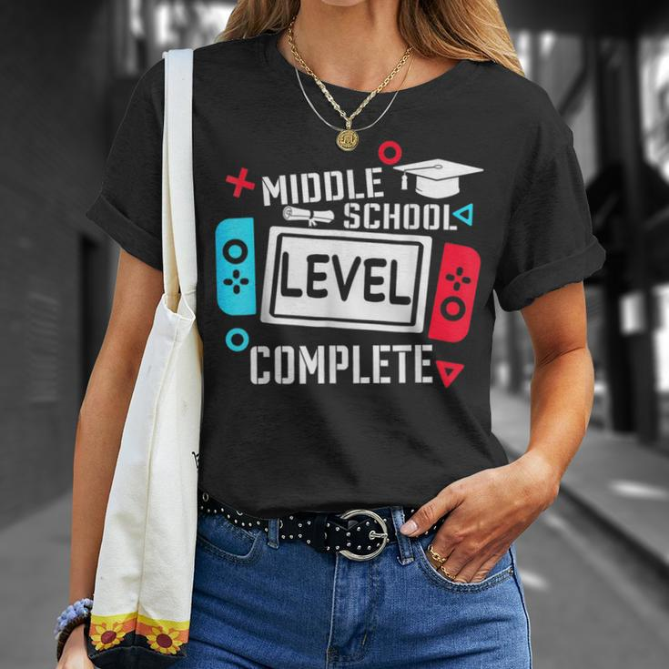 Middle School Level Complete Class Of 2024 Graduation T-Shirt Gifts for Her