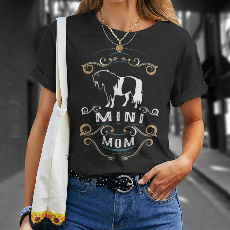 Mini Mom Miniature Horse Nickerstickers T-Shirt Gifts for Her