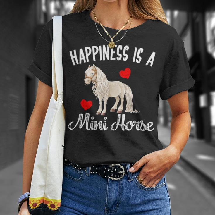 Miniature Horse Mini Horse Pet Horse Lovers T-Shirt Gifts for Her