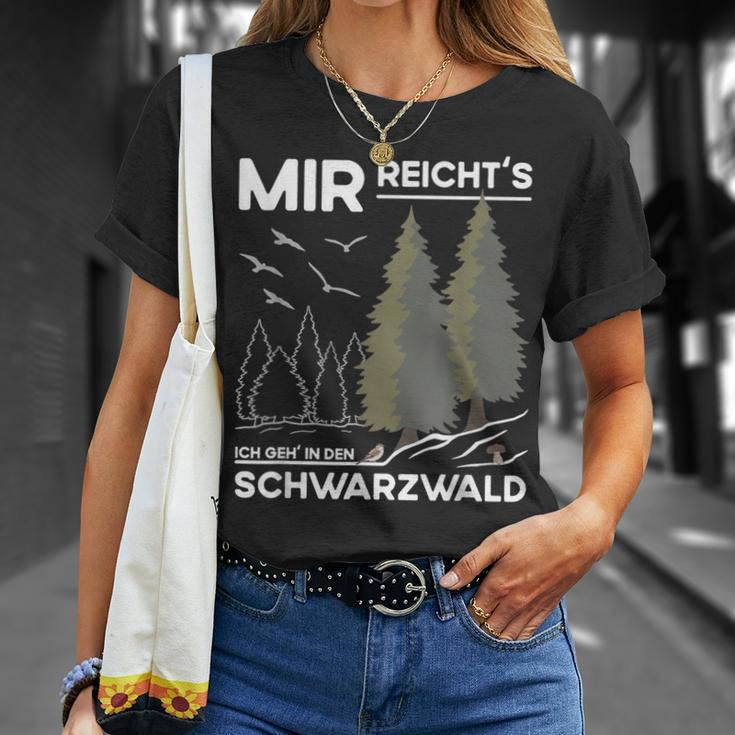 Mir Reicht Das Schwarzwald Travel And Souveniracationer German T-Shirt Geschenke für Sie
