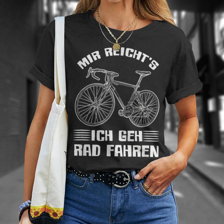 Mir Reichts Ich Geh Cycling Bike Bicycle Cyclist T-Shirt Geschenke für Sie
