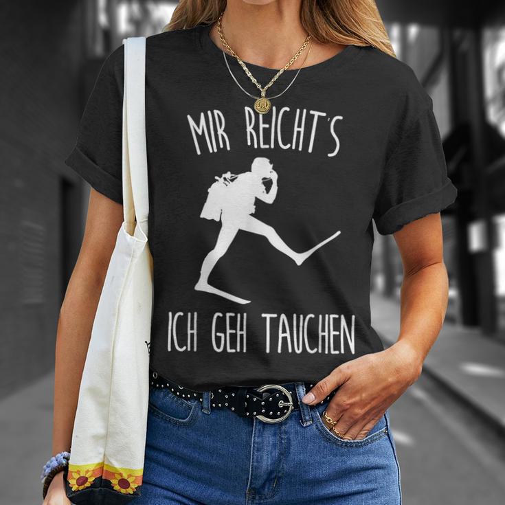 Mir Reichts Ich Geh Diver T-Shirt Geschenke für Sie