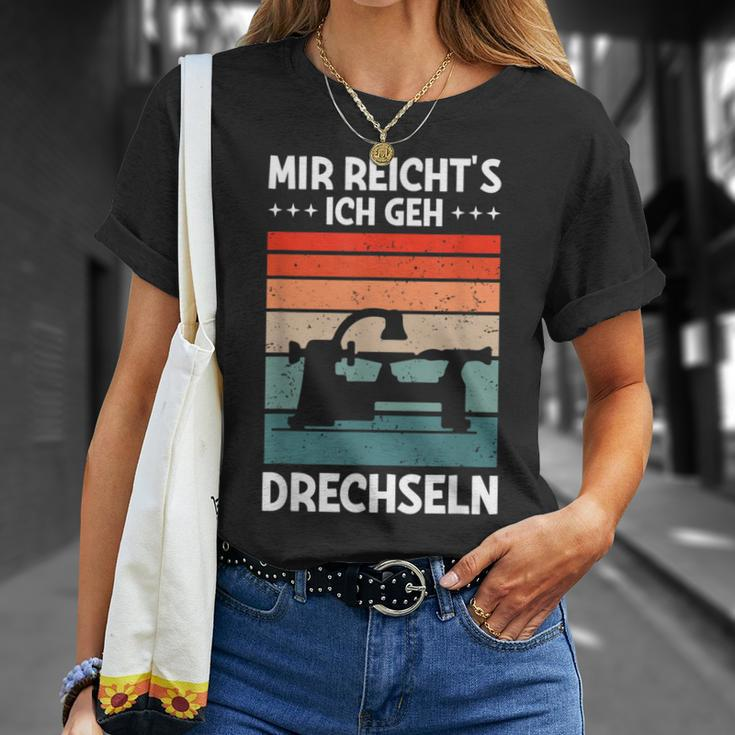 Mir Reicht's Ich Geh Drechselbank Drechsler T-Shirt Geschenke für Sie