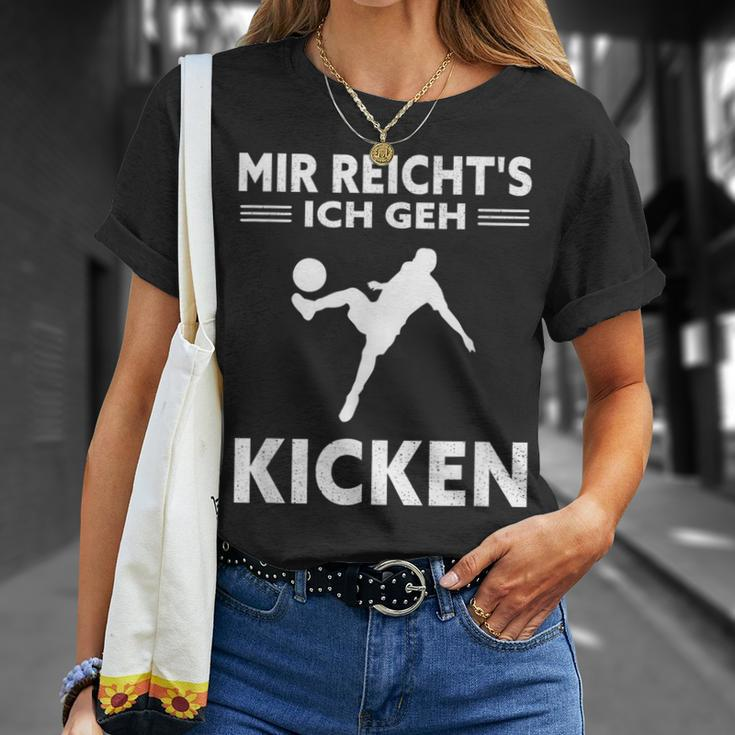 Mir Reichts Ich Geh Kicken Children's Football T-Shirt Geschenke für Sie