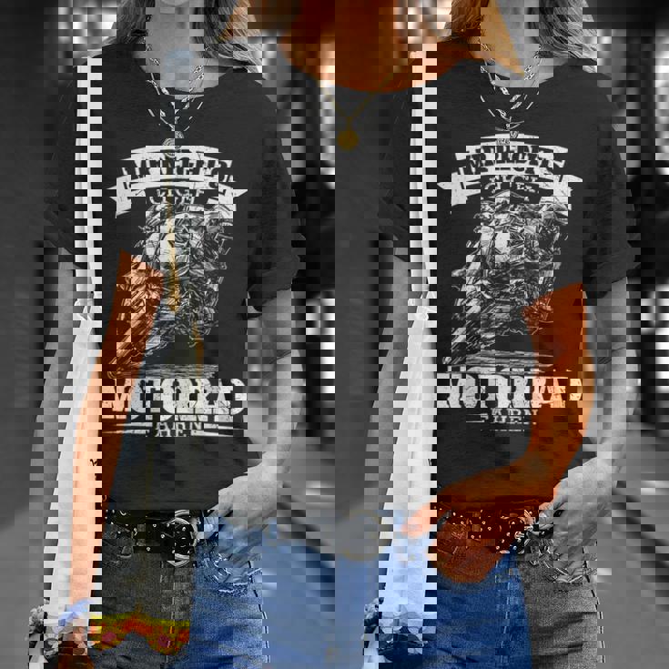 Mir Reicht's Ich Geh Motorcycle Fahren Cool Biker Saying S T-Shirt Geschenke für Sie