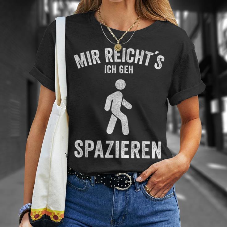 Mir Reichts Ich Geh Spaziergang Spänger T-Shirt Geschenke für Sie