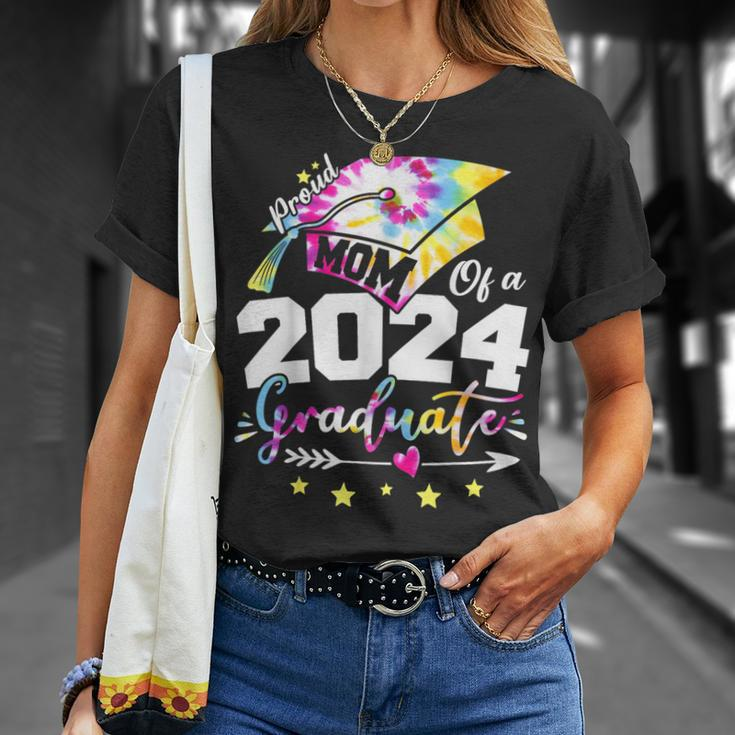 Mom Senior 2024 Proud Mom Of A Class Of 2024 Graduate Mothe T-Shirt Gifts for Her