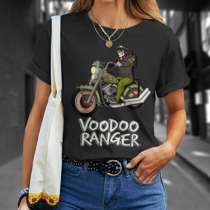 Motorcycle Drag Racing Sprints Voodoo Bike Rider T-Shirt Gifts for Her