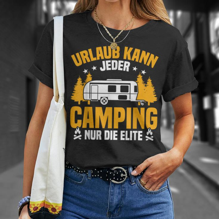 Motorhome Vacation Kann Jeder Camping Die Elite Camper T-Shirt Geschenke für Sie