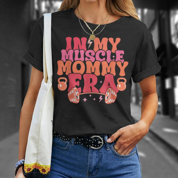 In My Muscle Mom Era Mommy Gymer Happy Mother's Day T-Shirt Gifts for Her